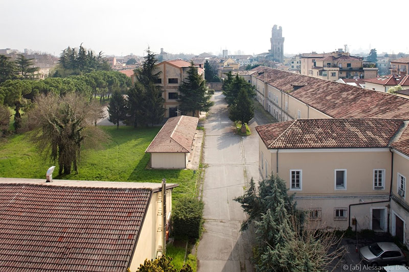 Caserma Piave, veduta dall'alto