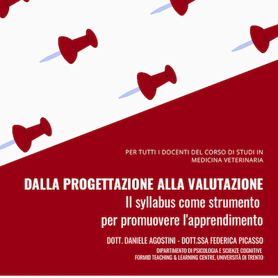 Workshop “Dalla Progettazione alla Valutazione: il syllabus come strumento per promuovere l’apprendimento” - 20 febbraio 2023