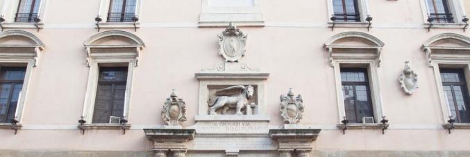 facciata di Palazzo del Bo