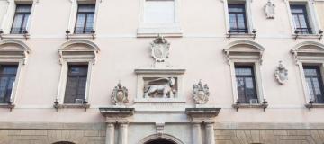 facciata di Palazzo del Bo